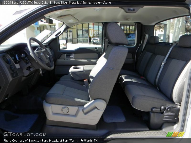  2009 F150 STX SuperCab Stone/Medium Stone Interior