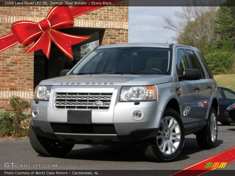 Zermatt Silver Metallic / Ebony Black 2008 Land Rover LR2 SE