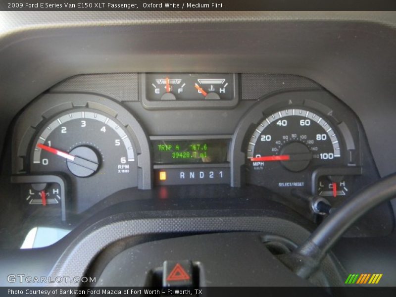  2009 E Series Van E150 XLT Passenger E150 XLT Passenger Gauges