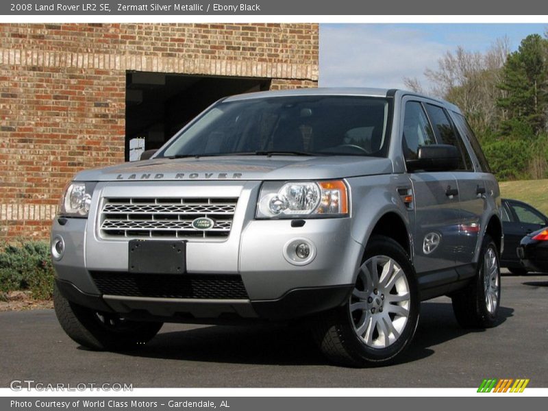 Zermatt Silver Metallic / Ebony Black 2008 Land Rover LR2 SE