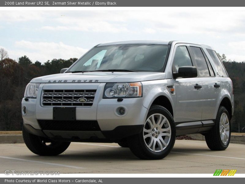 Zermatt Silver Metallic / Ebony Black 2008 Land Rover LR2 SE