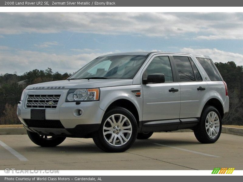 Zermatt Silver Metallic / Ebony Black 2008 Land Rover LR2 SE