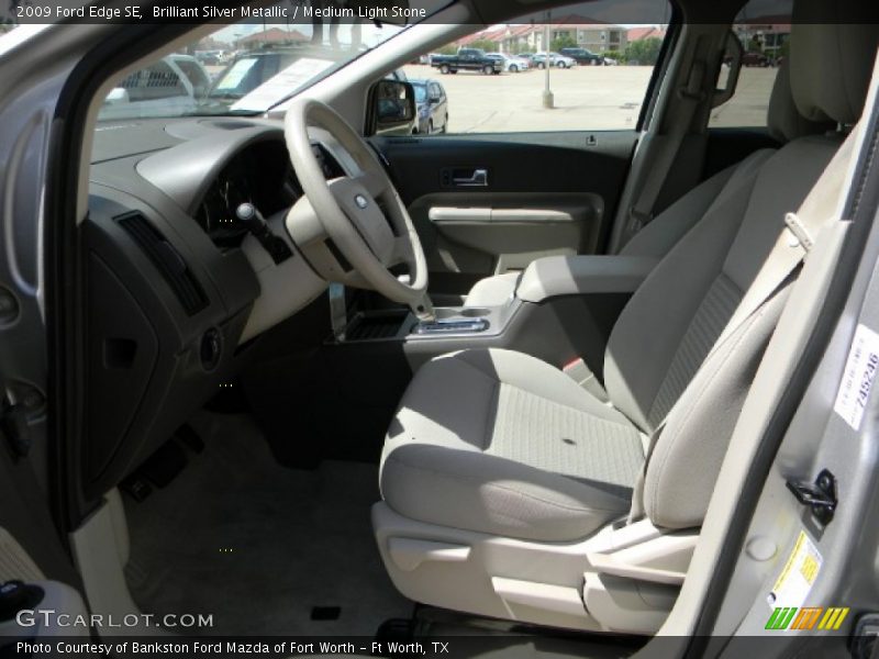 Brilliant Silver Metallic / Medium Light Stone 2009 Ford Edge SE