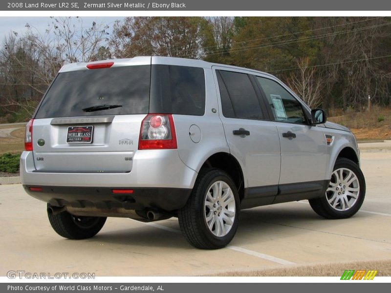 Zermatt Silver Metallic / Ebony Black 2008 Land Rover LR2 SE