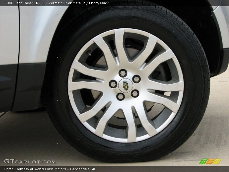 Zermatt Silver Metallic / Ebony Black 2008 Land Rover LR2 SE