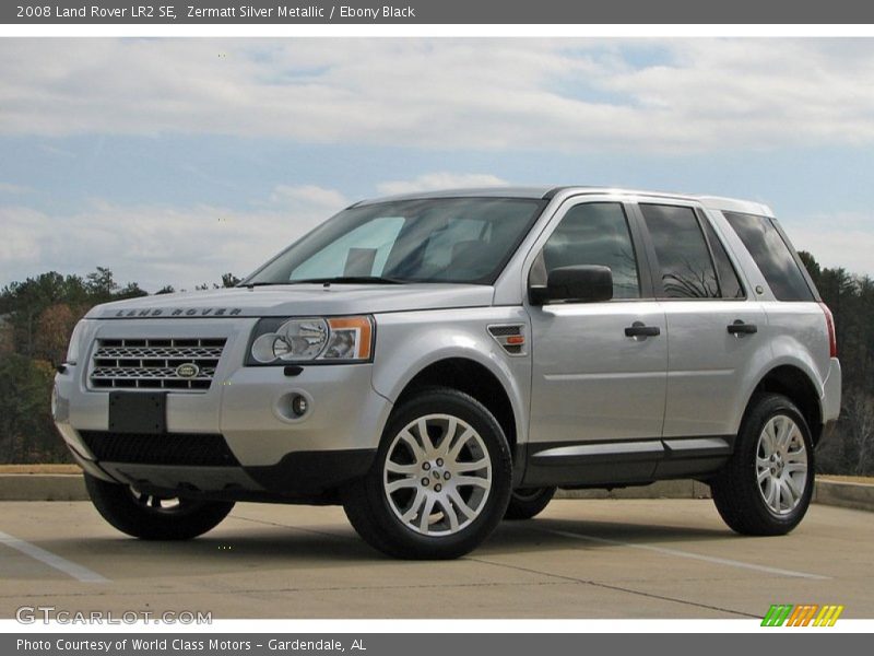 Zermatt Silver Metallic / Ebony Black 2008 Land Rover LR2 SE