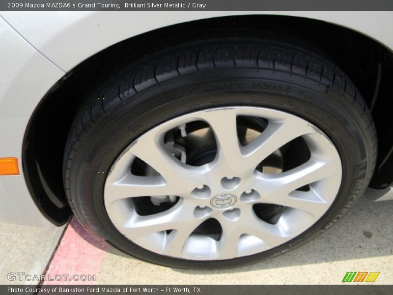 Brilliant Silver Metallic / Gray 2009 Mazda MAZDA6 s Grand Touring
