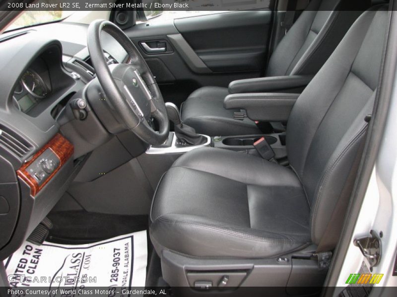 Zermatt Silver Metallic / Ebony Black 2008 Land Rover LR2 SE