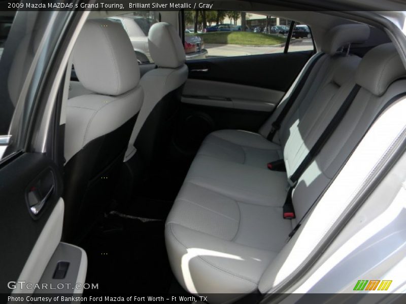 Brilliant Silver Metallic / Gray 2009 Mazda MAZDA6 s Grand Touring