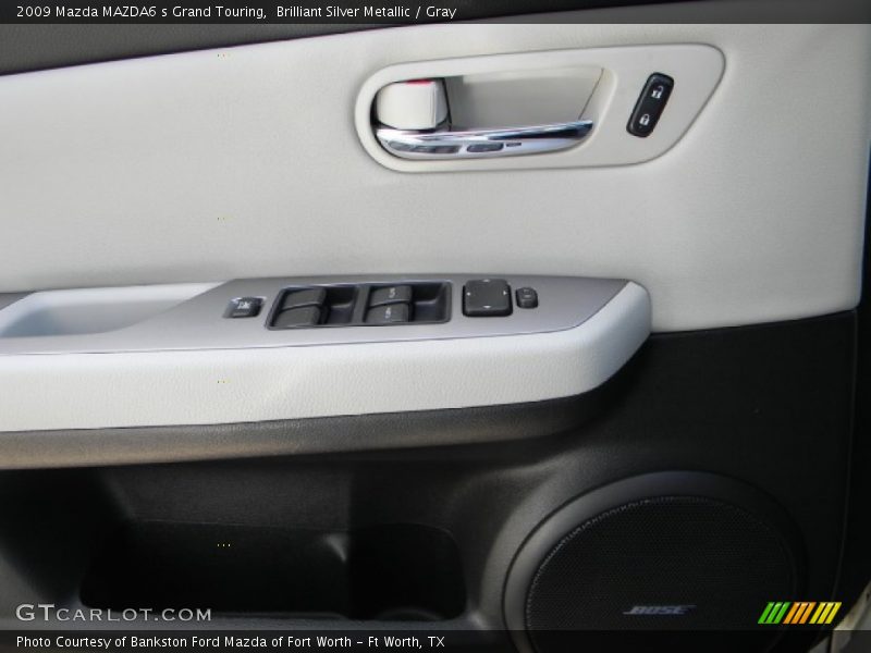 Brilliant Silver Metallic / Gray 2009 Mazda MAZDA6 s Grand Touring