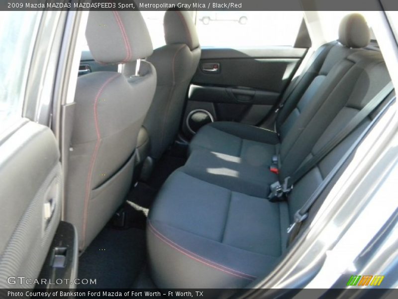 Metropolitan Gray Mica / Black/Red 2009 Mazda MAZDA3 MAZDASPEED3 Sport