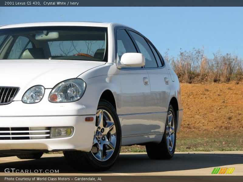 Crystal White / Ivory 2001 Lexus GS 430