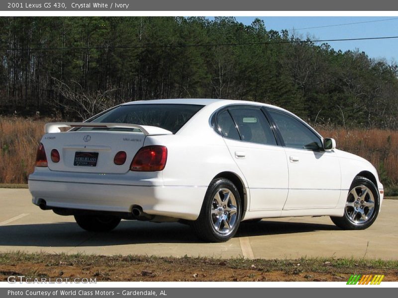 Crystal White / Ivory 2001 Lexus GS 430