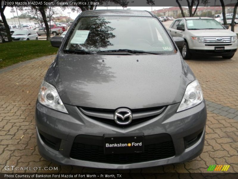 Galaxy Gray Mica / Black 2009 Mazda MAZDA5 Sport