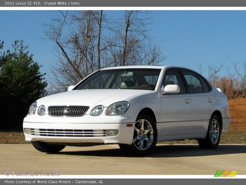 Crystal White / Ivory 2001 Lexus GS 430