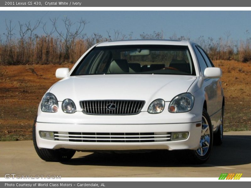 Crystal White / Ivory 2001 Lexus GS 430