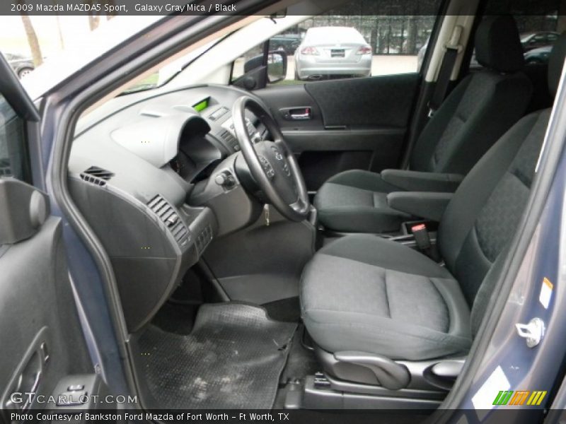 Galaxy Gray Mica / Black 2009 Mazda MAZDA5 Sport