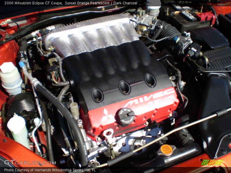 Sunset Orange Pearlescent / Dark Charcoal 2006 Mitsubishi Eclipse GT Coupe