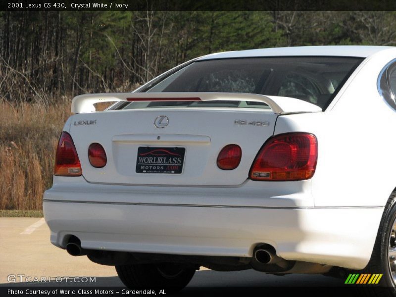 Crystal White / Ivory 2001 Lexus GS 430