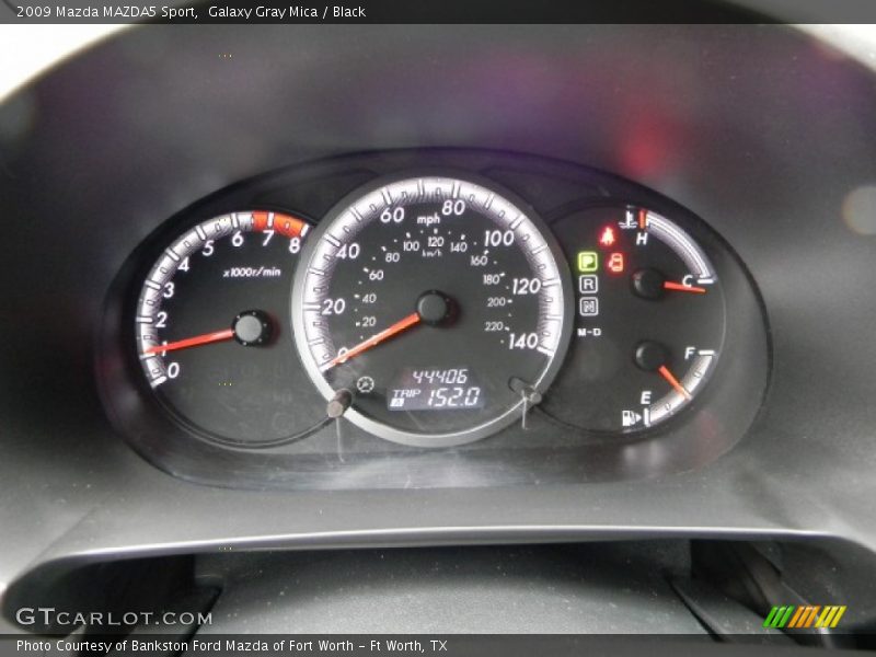 Galaxy Gray Mica / Black 2009 Mazda MAZDA5 Sport