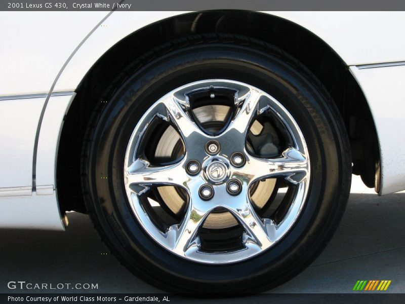 Crystal White / Ivory 2001 Lexus GS 430