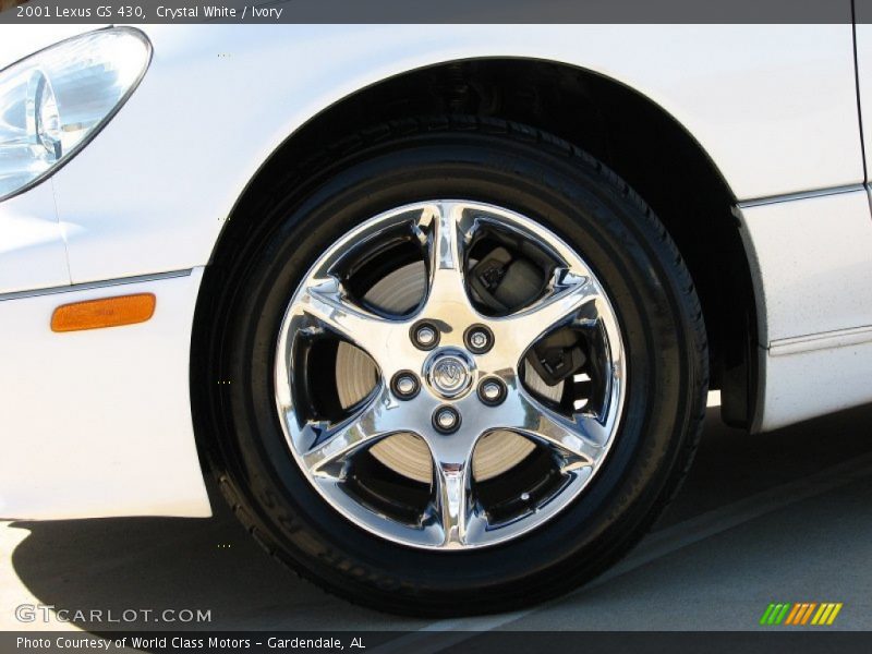 Crystal White / Ivory 2001 Lexus GS 430