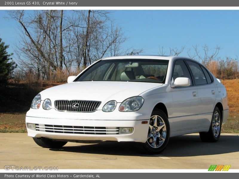 Crystal White / Ivory 2001 Lexus GS 430