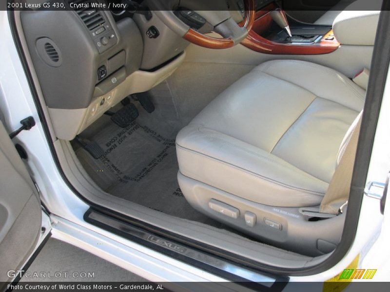 Crystal White / Ivory 2001 Lexus GS 430