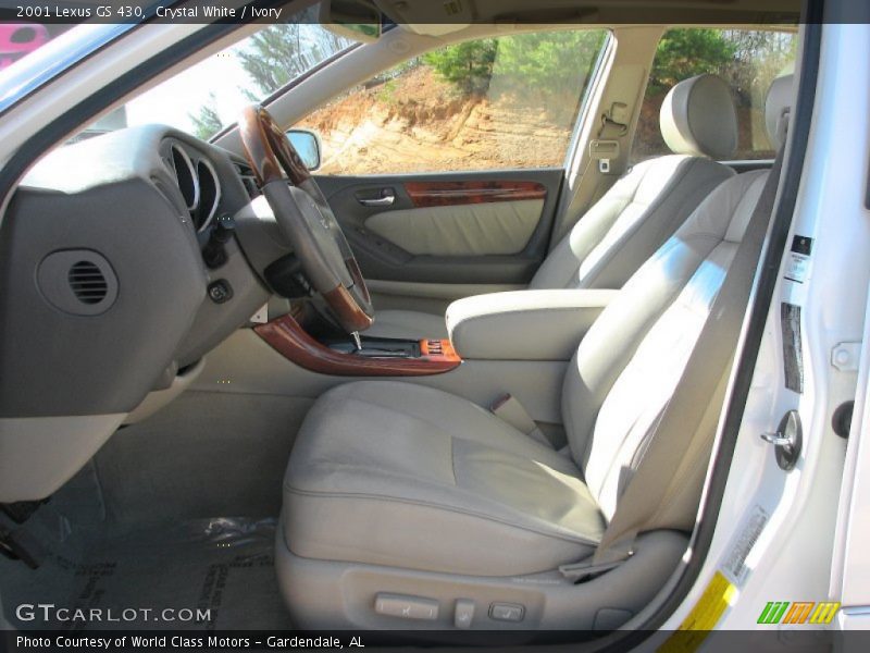 Crystal White / Ivory 2001 Lexus GS 430
