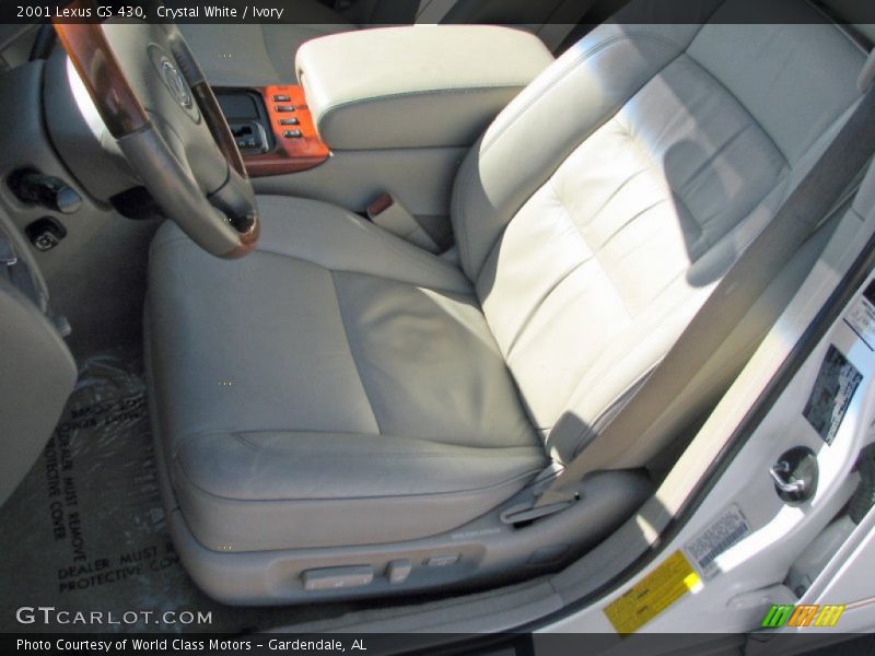 Crystal White / Ivory 2001 Lexus GS 430
