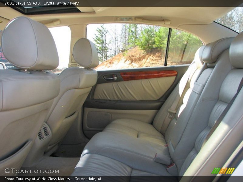 Crystal White / Ivory 2001 Lexus GS 430