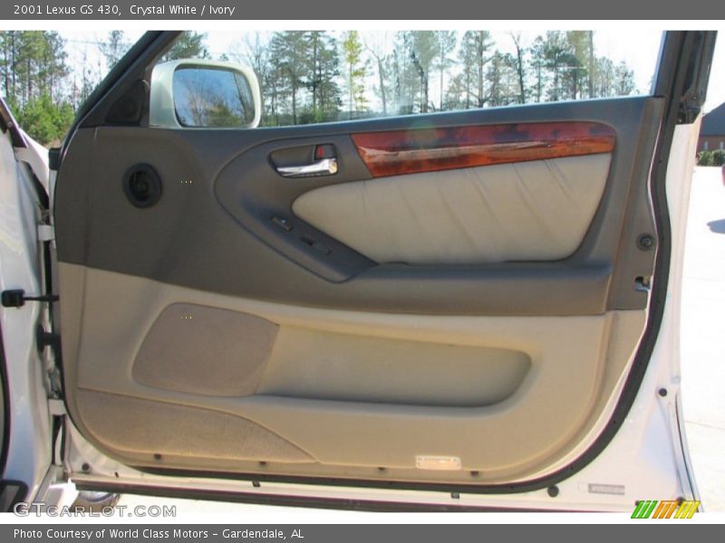 Crystal White / Ivory 2001 Lexus GS 430