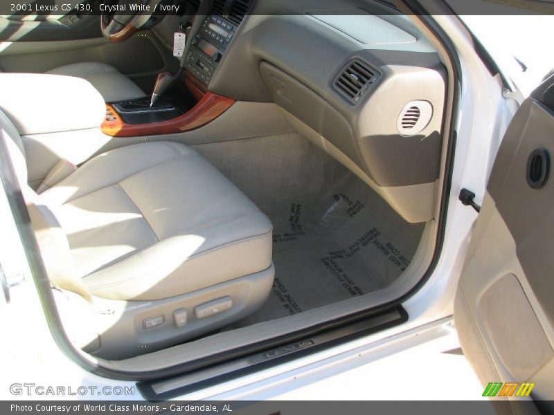 Crystal White / Ivory 2001 Lexus GS 430