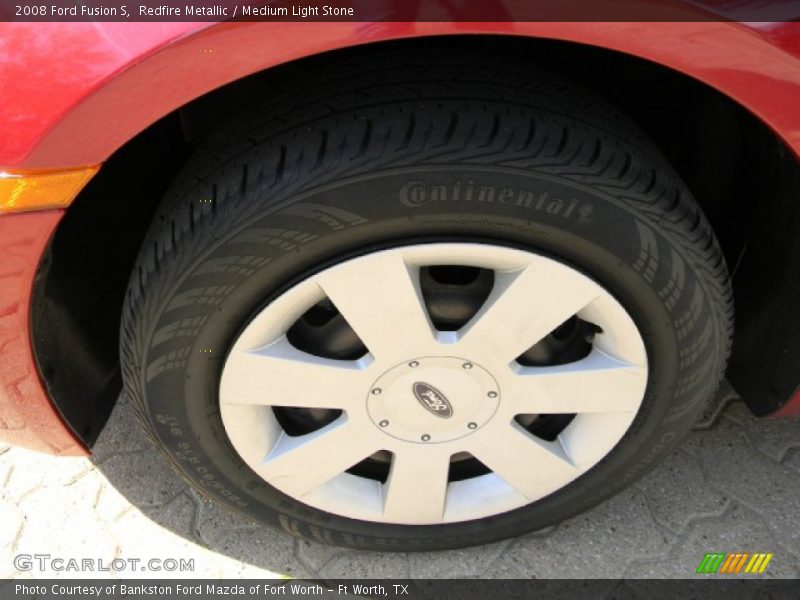 Redfire Metallic / Medium Light Stone 2008 Ford Fusion S