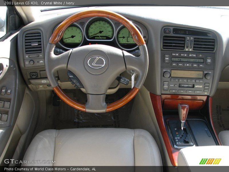 Crystal White / Ivory 2001 Lexus GS 430