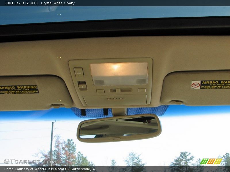 Crystal White / Ivory 2001 Lexus GS 430