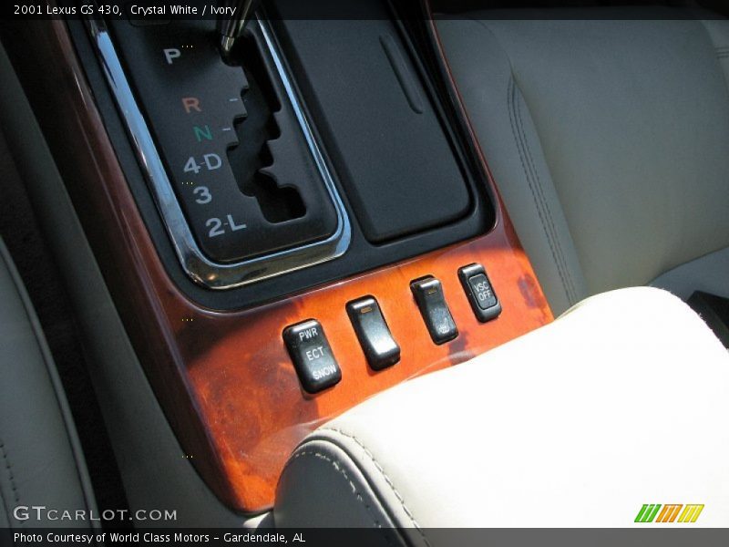 Controls of 2001 GS 430