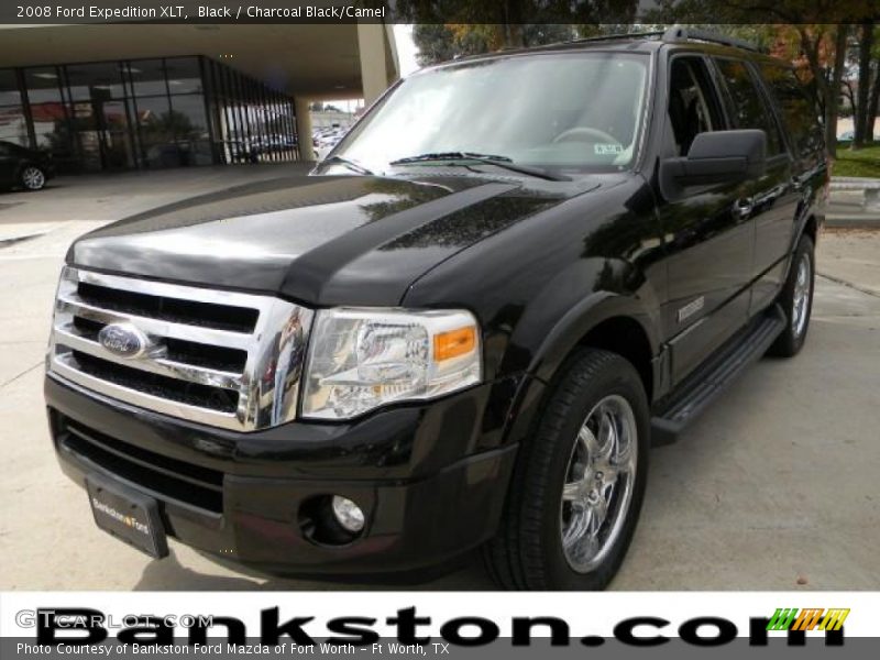 Black / Charcoal Black/Camel 2008 Ford Expedition XLT