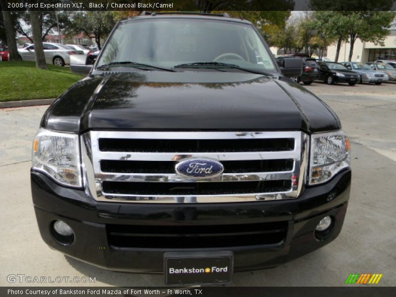 Black / Charcoal Black/Camel 2008 Ford Expedition XLT