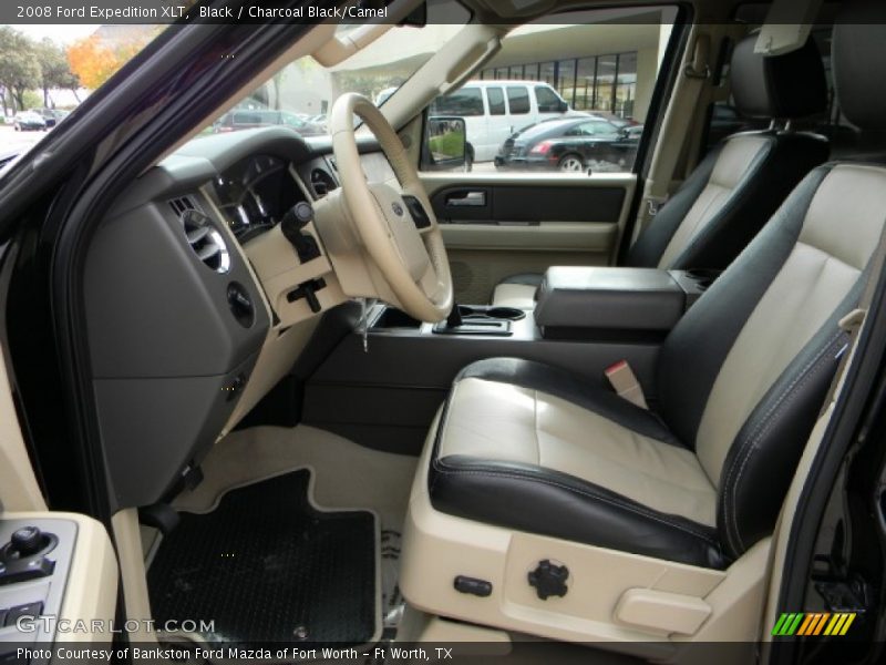 Black / Charcoal Black/Camel 2008 Ford Expedition XLT