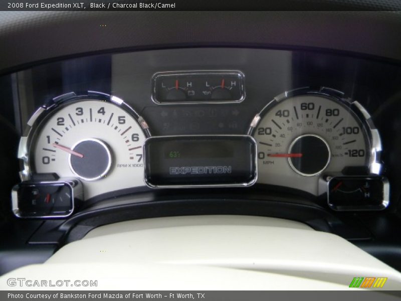 Black / Charcoal Black/Camel 2008 Ford Expedition XLT