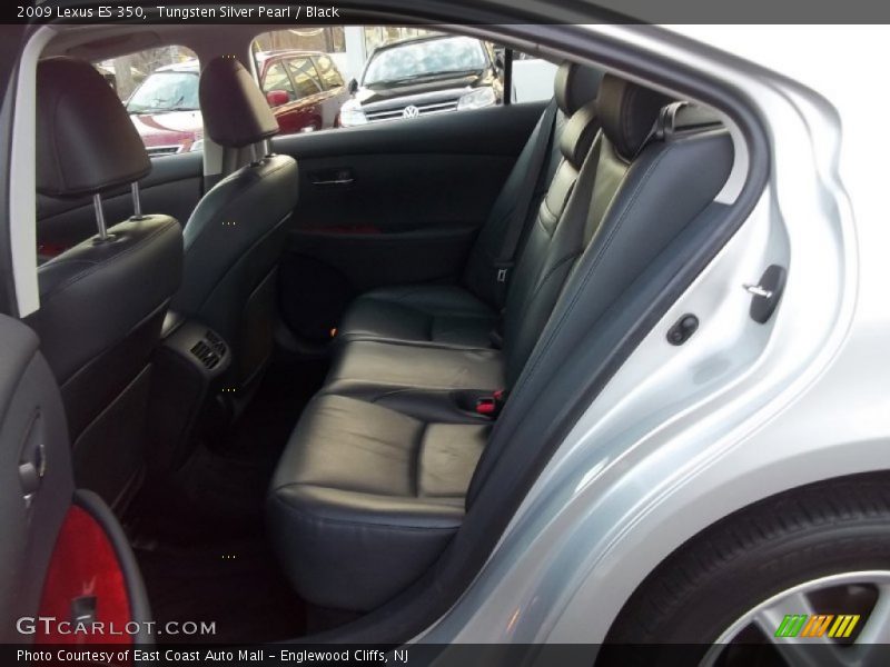 Tungsten Silver Pearl / Black 2009 Lexus ES 350