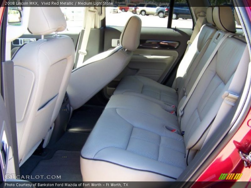 Vivid Red Metallic / Medium Light Stone 2008 Lincoln MKX