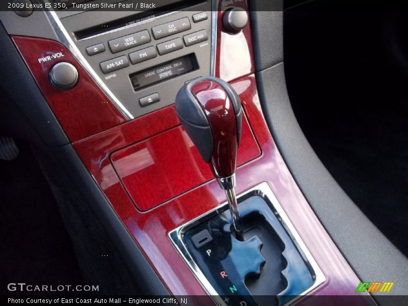 Tungsten Silver Pearl / Black 2009 Lexus ES 350