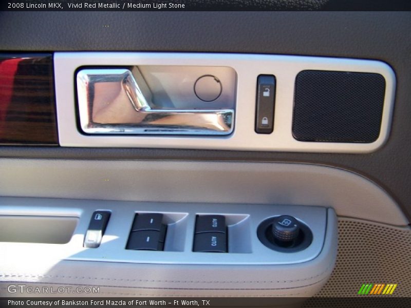 Vivid Red Metallic / Medium Light Stone 2008 Lincoln MKX