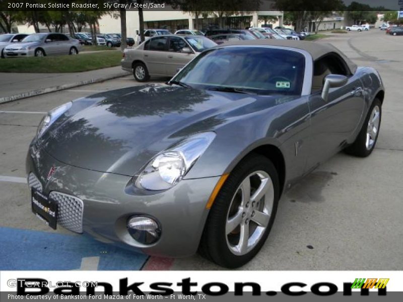 Sly Gray / Steel/Sand 2007 Pontiac Solstice Roadster