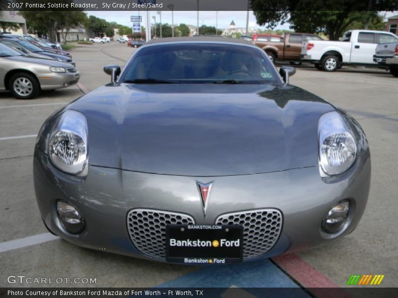 Sly Gray / Steel/Sand 2007 Pontiac Solstice Roadster