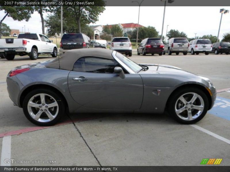 Sly Gray / Steel/Sand 2007 Pontiac Solstice Roadster