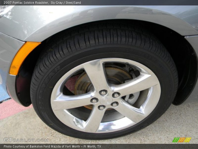 Sly Gray / Steel/Sand 2007 Pontiac Solstice Roadster