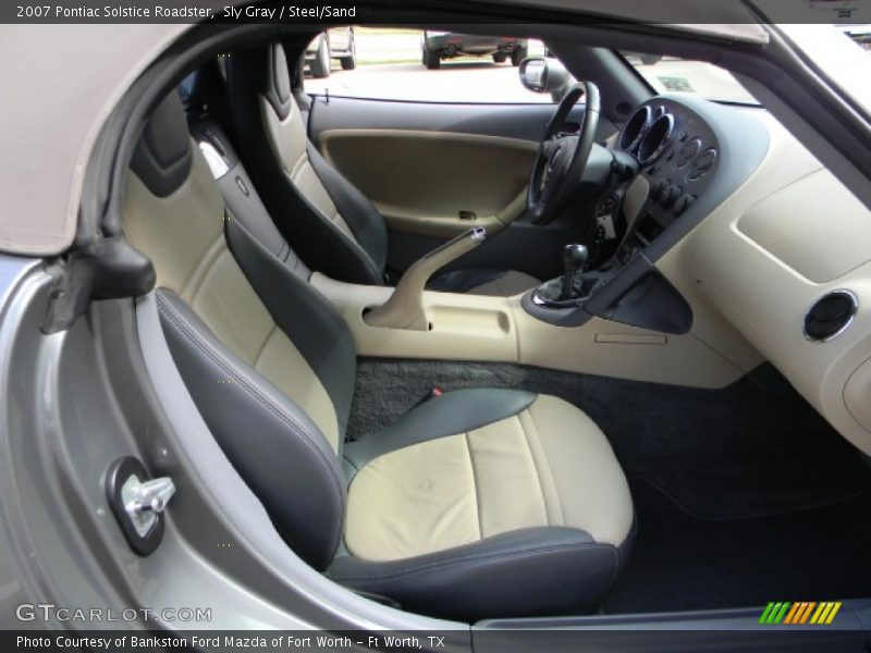 Sly Gray / Steel/Sand 2007 Pontiac Solstice Roadster